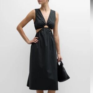 Black Cutout Midi Dress - Rails (Rizo)